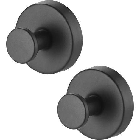 Soporte Para Toallas - Acero Inoxidable - Ventosa Estanca - Baño - Pack De 2 (1/5)