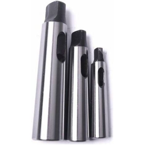 Cône Morse douille de perçage Réduction adaptateur pour tour de fraisage (MT1 à MT2, MT3 à MT2, MT3 à MT4,3pcs) (1/5)