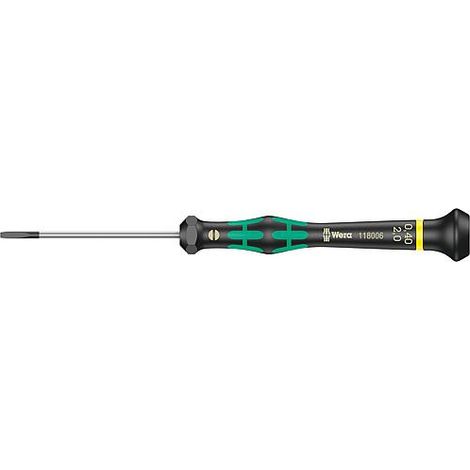 WERA 5118005001 MICRO-TOURNEVIS 2035 0,4 X 2,0 X 40 MM 05118005001