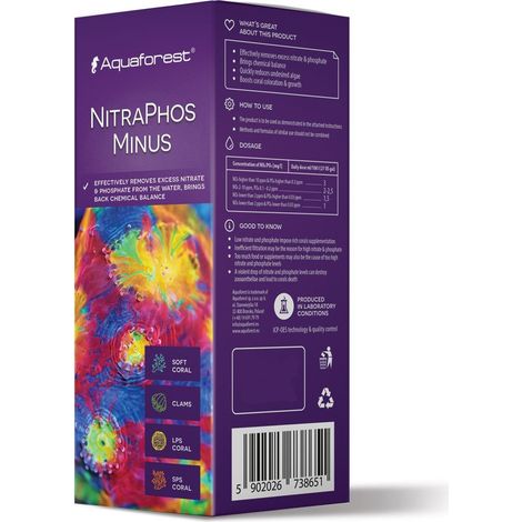 Aquaforest NitraPhos Minus 250 ml - bacterias para acuario