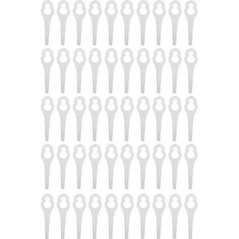 50 lames de coupe-bordures en plastique pour tondeuse BOSCH ALM 28 30 (1/5)