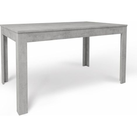 Tavolo Allungabile 140/00x80x75 cm Cemento e Cemento (1/2)