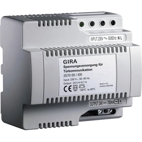 GIRA 257000 ALIMENTACION DE TENSION ADICIONAL