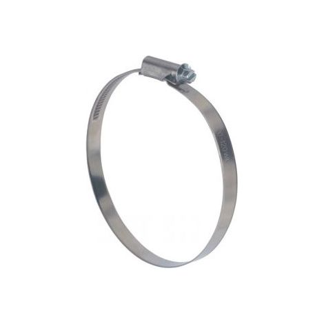 Collier de serrage tête déportée bande non perforée de 12 Diamètre 30 à 45 Inox W4 - 20 pièces (1/5)
