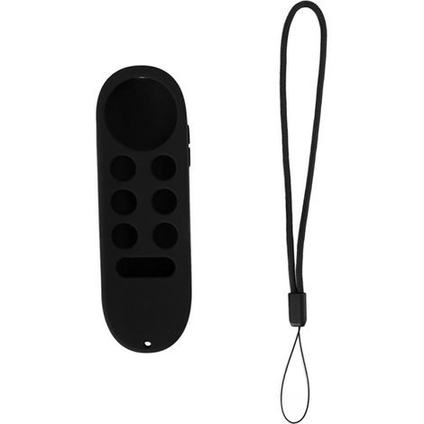 Gaine en silicone de protection pour télécommande Chromecast avec Google TV 2020, noir, lot (1/5)
