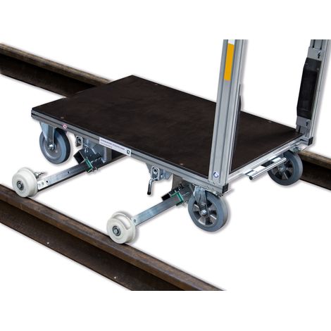 MUNK Rettungstechnik Schienensystem inkl. Halter für Rollcontainer