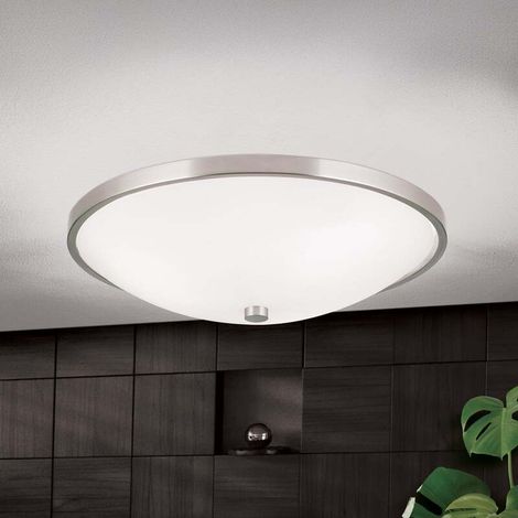 [NEUWERTIG] B-Ware Orion Deckenleuchte Samira LED Lampe dimmbar nickel matt 39,5cm Ø 3-flammig 60W (1/2)