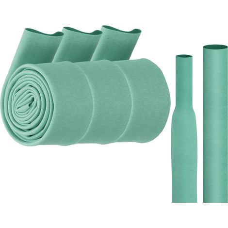 3Pcs 1M 18mm Dia Gaine Thermorétractable Canne à Pêche Vert Givré (1/5)