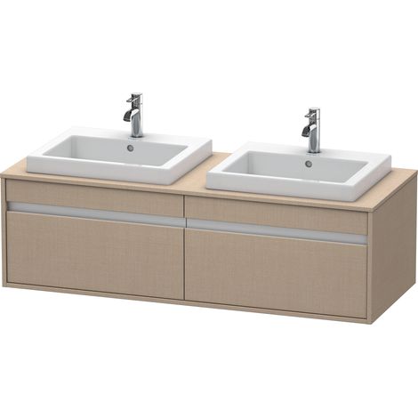Duravit Ketho consola mueble bajo lavabo, suspendido,