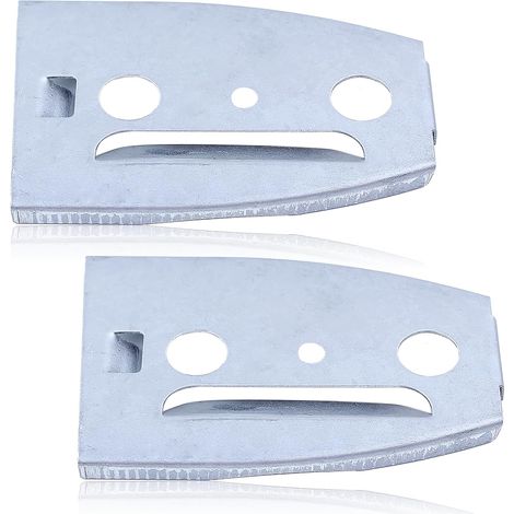 2 pièces Plaque de couverture de guide-chaîne pour tronçonneuses Husqvarna 50 51 55 EU1 55 Rancher EPA, pièces de rechange durables pour tronçonneuse, remplace 503152101, 503 15 21-01 pour améliorer v (1/5)
