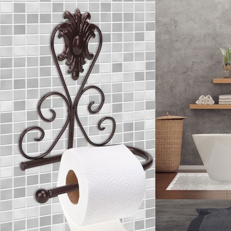 Porte Essuie Tout Mural Cuivre Rouge Cuisine Salle Bain (1/5)