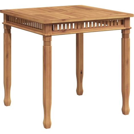 Maison Exclusive - Mesa de comedor de jardín madera maciza de tec (1/5)
