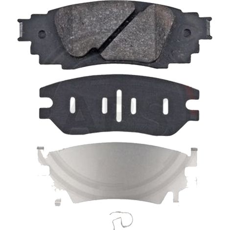 KIT PASTIGLIE FRENO POSTERIORI compatibile con TOYOTA C-HR (X1) / PASTIGLIE FRENANTI AUTO OEM P 83 160, / SOSTITUZIONE DIRETTA / BASSA POLVERE / SILENZIOSO