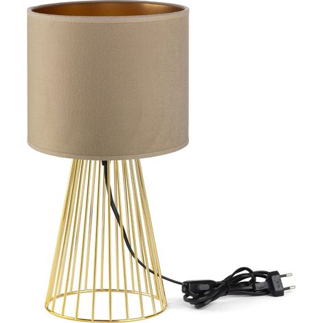 Lampada Tornado asbgz velluto cappuccino-oro (1/5)