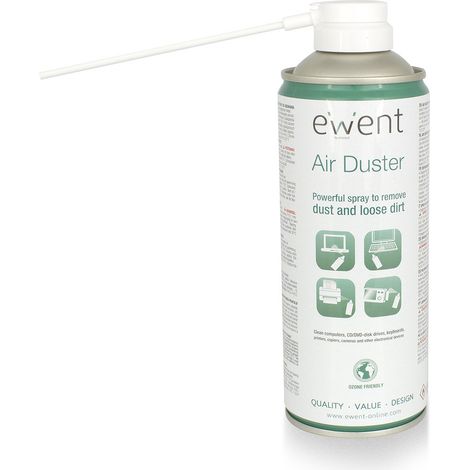 Ewent EW5601 kit per la pulizia Difficile da raggiungere Pulitore ad aria compressa per la pulizia delle attrezzature 400 ml