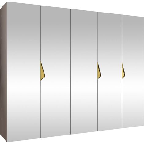 Armario Hartford 631, Cachemira, 202x250x52cm, Puertas de armario: Con bisagras, Número de estantes: 0 (1/5)