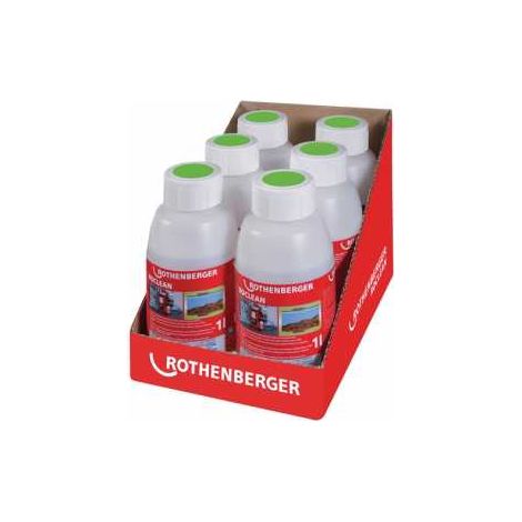 ROTHENBERGER ROCLEAN Fußbodenheizung-Reiniger (6-er Pack) - 1500000201