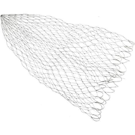 Epuisettes et Filets, Pêche Double Ligne Tressé Filet de Pêche pour Pêche à la Truite Basse, Diamètre 60 cm / 23.62 Pouces (1/2)