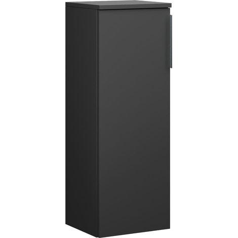 burgbad Eqio Armoire mi-haute 1 porte, charnières à gauche,