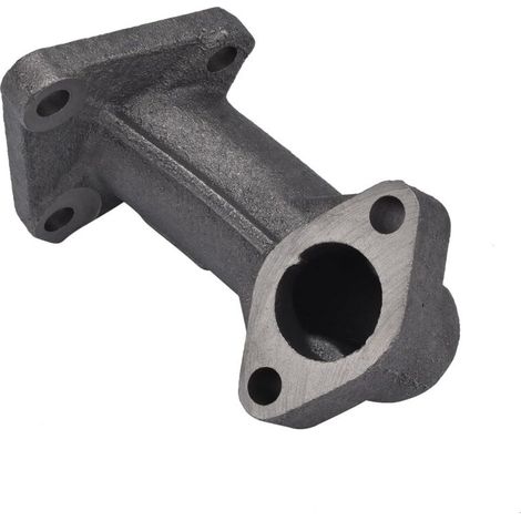 Collettore di scarico e silenziatore per motore a benzina GX390 GX340 188F da 11 CV e 13 CV, generatore e pompa dell'acqua. (1/4)