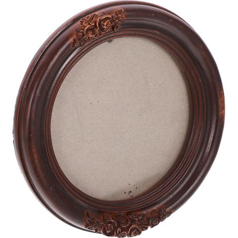 Cadre photo vintage en résine pour photos 10x10 . Style aléatoire . Porte-photo décoratif antique au