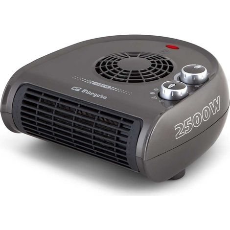 Calefactor Orbegozo FH 5131, termostato regulable, posición ventilador, rejilla frontal, 2500 W (1/5)