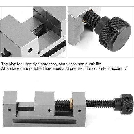 QGG50 Étau de précision rectifieuse CNC outil serrage rectification surface fraisage 20CrMnTi 50x25x155mm 1 pièce (1/5)