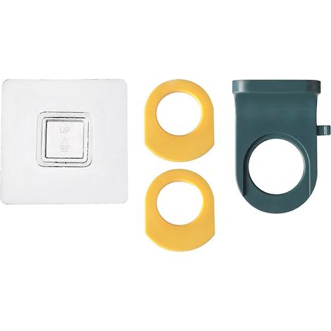Support mural de douche, support mural pour gel douche, porte-shampoing, porte-savon liquide, organisateur de flacons, support mural de cuisine