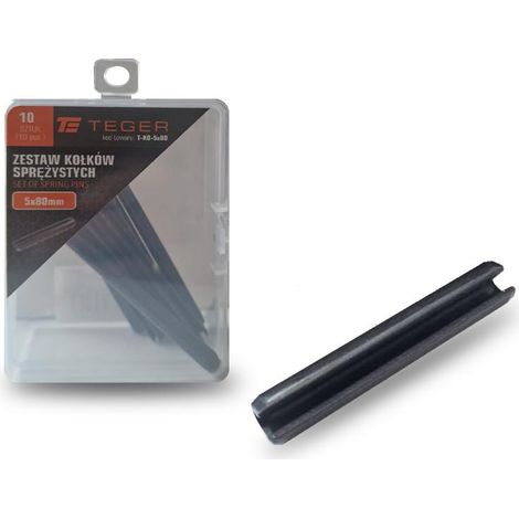 Teger Federstift 5x80, 10 Stück (1/3)
