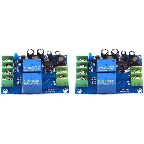 Commutateur automatique d'alimentation bidirectionnel 2 x 220 V, 10 A, double alimentation, module de carte de transfert en cas de panne de courant (1/5)