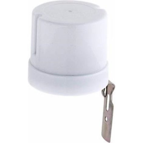 Silamp – Capteur de luminosité 25A 220V – Détection automatique – Indice IP44 pour intérieur et extérieur – Charge max 5500W