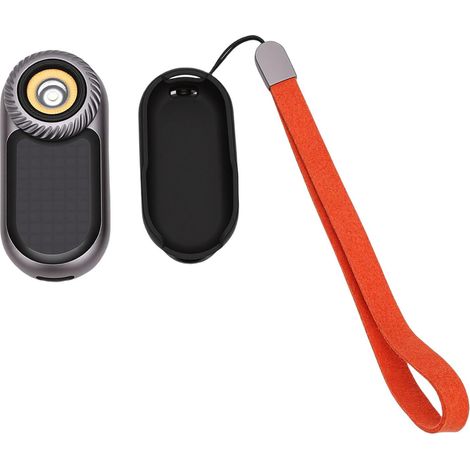 CCYLEZ Lampe de Poche EDC Rechargeable en Aluminium Gris (1/5)