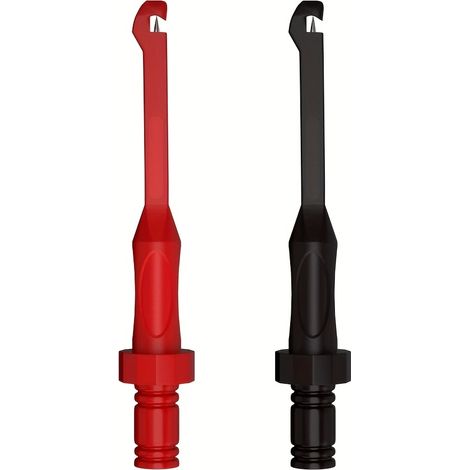 P30036A Sondes de perçage de sécurité, sonde de ponction non destructive avec jack de 4 mm, outil de crochet de test automobile pour multimètre (1/5)