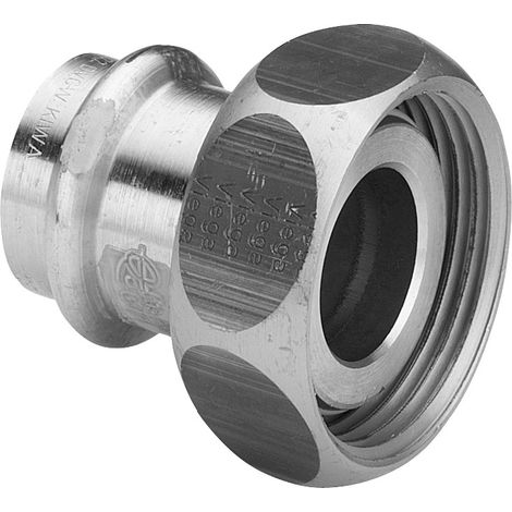 Viega Sanpress Inox G Profipress G-Raccord vissé de raccordement, d 22mm, G 13/8 bronze rouge modèle 2661, 408237