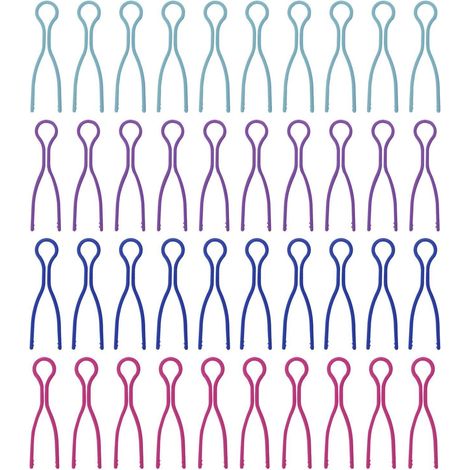 40 pezzi di clip per bobina viola applicabili, clip per cucire, clip per bobina, supporto per bobina, accessori per macchine da cucire, avvolgitore per bobina per macchine da cucire, bobina per macchi