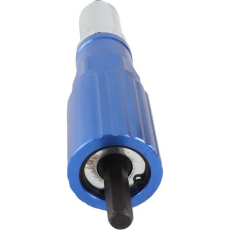 Rivet Drill Attachment Aluminum Alloy Construction 490g Electric Riveter Adapter Weight for 24 32 40 48mm Blind Rivets Pulling Tool with (1/5)