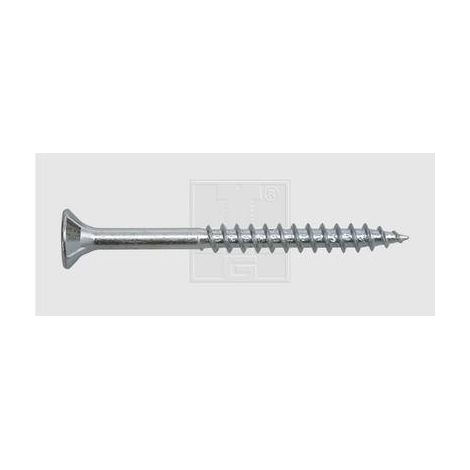 Tornillos para madera swg wood screw 80 mm galvanizado 75 unidades