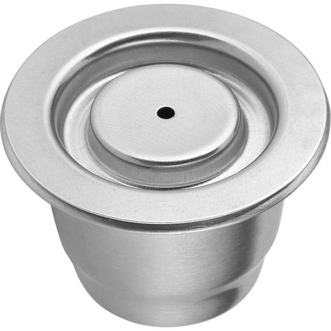 Filtre à café réutilisable en acier inoxydable, compatible avec les machines à café Nespresso. (1/5)