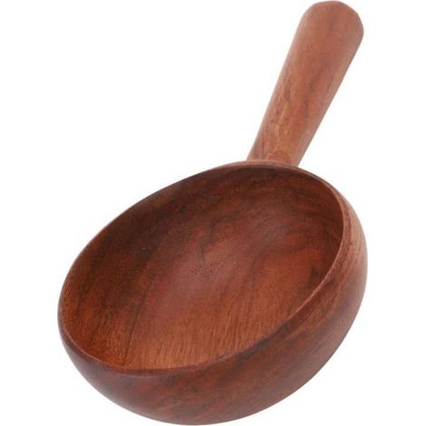 1 Louche en bois, manche ergonomique, anti-rayures, ustensile de cuisine, pour maison et restaurant (1/5)