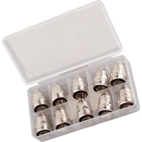 P80 Torche Plasma Électrode et Buse Kit 20 Pièces, Buse Standard 1,5mm pour Découpeur Plasma (1/5)