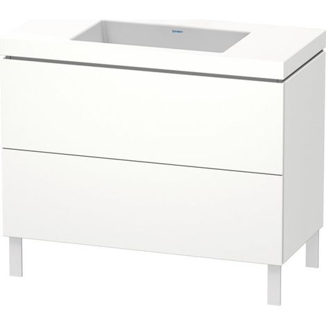 Duravit L-Cube c-bonded Ensemble vertical, 2 tiroirs, sans (1/4)