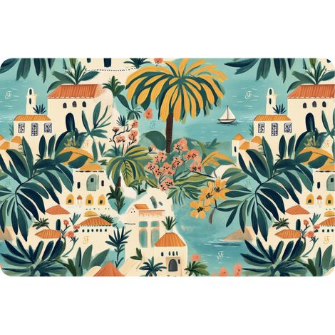 Tappetino sottociotola per cani e gatti linea Motif modello Portofino