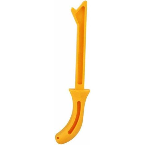 Bâton de poussée, scie à bois de scie à bois de sécurité jaune pour routeur de lame de travail de table de menuiserie, excellente utilisation prolongée avec la plupart des scies à table, scies radiale