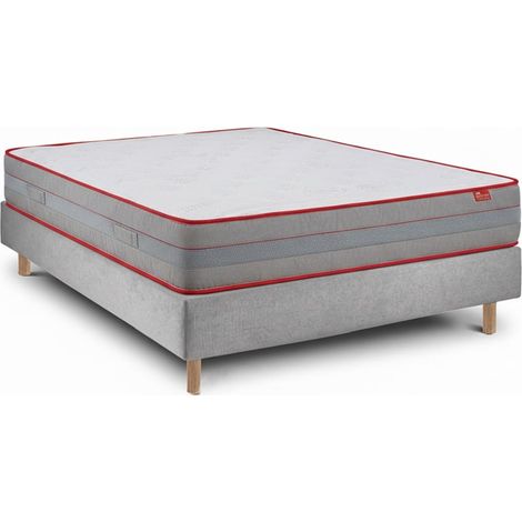 Conjunto Luxury e Sommier Cement - Colchão e Cama