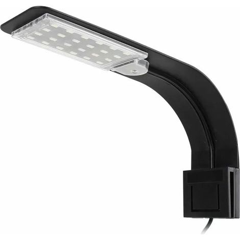 Lampe Aquarium- Lampe LED Ultra Mince avec 24 LEDs pour Poissons et Plantes 10W EU Plug YYV (1/4)