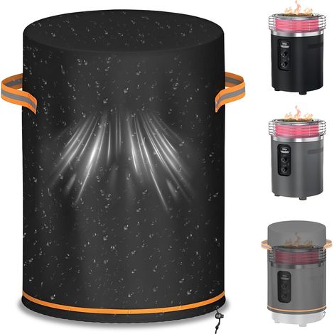 Housse pour foyer extérieur : Conception imperméable et coupe-vent pour Ninja Fireside 360 - Tissu résistant aux UV et aux déchirures pour une utilisation en extérieur (terrasse, jardin). (1/5)