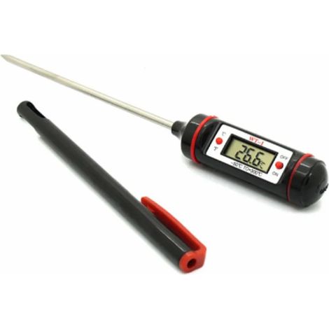 Termometro a siringa da Cucina Digitale Cibi alimentare temperatura 50° 300° gr
