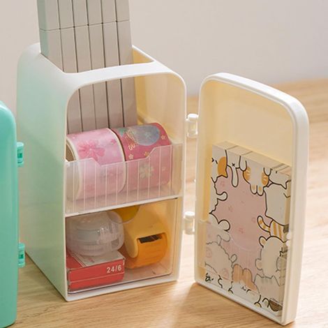 Small Desk Organizer Pencil Holder, Desk Storage (1/5)