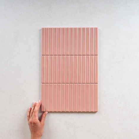 Carrelage mural faience SWEET BARS Mat - Boîte de 1 m2
