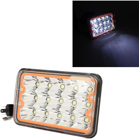 (Exklusiv für Mexiko) 5-Zoll-LED-Scheinwerfer mit 45 W Leistung für Pkw, Lkw und Transporter, Abblend- und Fernlicht mit COB-Halo. (1/5)